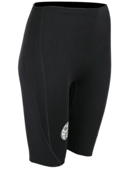 Two Bare Feet Womens Heritage 3mm Wetsuit Shorts (Black) -Diving Adventure 8 20 7