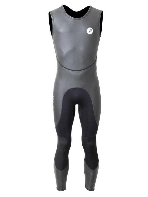 Two Bare Feet Enduro Sleeveless 2.5mm Mens Mesh Surf Suit (Black) 1 Two Bare Feet Enduro Sleeveless 2.5mm Mens Mesh Surf Suit (Black)