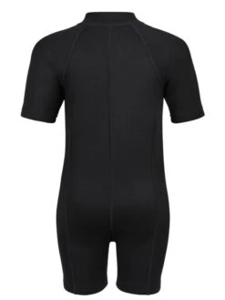 Essentials Baby Swim Kit - Aquatica Wetsuit + Swim Nappy (Black / Navy) -Diving Adventure aquatica baby black back 1