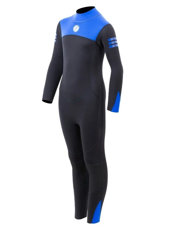 Two Bare Feet Glider 2.5mm Full Length Junior Wetsuit (Blue) 2 Two Bare Feet Glider 2.5mm Full Length Junior Wetsuit (Blue) - Image 2