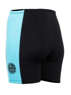 Two Bare Feet Womens Harmony 3mm Wetsuit Shorts (Black/Mint) -Diving Adventure harmony shorts black mint 4