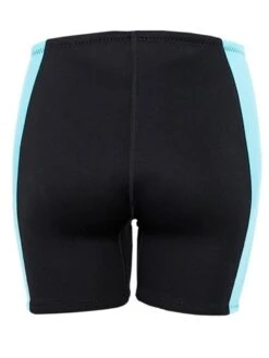 Two Bare Feet Womens Harmony 3mm Wetsuit Shorts (Black/Mint) -Diving Adventure harmony shorts black mint 5