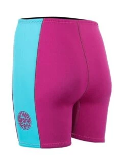Two Bare Feet Womens Harmony 3mm Wetsuit Shorts (Raspberry / Aqua) -Diving Adventure harmony shorts raspberry mint 4