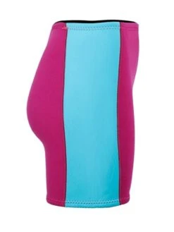 Two Bare Feet Womens Harmony 3mm Wetsuit Shorts (Raspberry / Aqua) -Diving Adventure harmony shorts raspberry mint 7