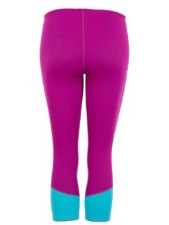 Two Bare Feet Womens Harmony 3mm Capri Wetsuit Pants (Raspberry / Aqua) -Diving Adventure harmony capri pants mint raspberry 5