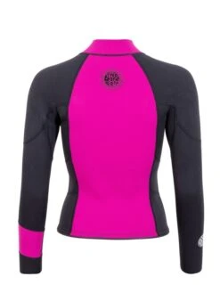 Two Bare Feet Womens Harmony 3mm Long Sleeve Wetsuit Jacket (Raspberry / Black) 12 Two Bare Feet Womens Harmony 3mm Long Sleeve Wetsuit Jacket (Raspberry / Black) -Diving Adventure harmony jacket raspberry 5 1