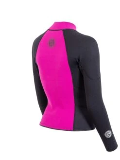 Two Bare Feet Womens Harmony 3mm Long Sleeve Wetsuit Jacket (Raspberry / Black) 13 Two Bare Feet Womens Harmony 3mm Long Sleeve Wetsuit Jacket (Raspberry / Black) -Diving Adventure harmony jacket raspberry 6 1