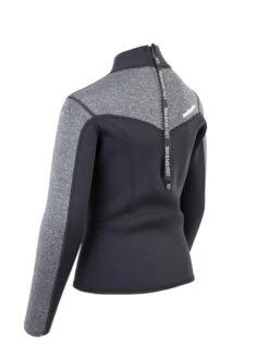 Two Bare Feet Junior Aspect 2.5mm Back Zip Jacket (Black/Grey) -Diving Adventure kids aspect back zip jacket black delta 4