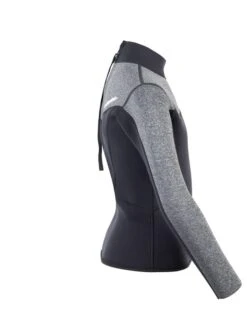 Two Bare Feet Junior Aspect 2.5mm Back Zip Jacket (Black/Grey) -Diving Adventure kids aspect back zip jacket black delta 7