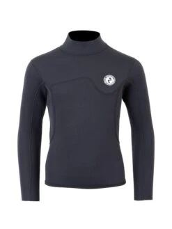 Two Bare Feet Junior Aspect 2.5mm Back Zip Jacket (Black)