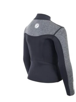 Two Bare Feet Junior Aspect Fleece Lined Zipless Thermal 2.5mm Superstretch Wetsuit Top (Black/Grey) 14 Two Bare Feet Junior Aspect Fleece Lined Zipless Thermal 2.5mm Superstretch Wetsuit Top (Black/Grey) -Diving Adventure kids aspect fleece lined thermal top black delta 6