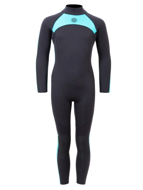 Two Bare Feet Flare 2.5mm Junior Superstretch Wetsuit (Mint) 1 Two Bare Feet Flare 2.5mm Junior Superstretch Wetsuit (Mint)