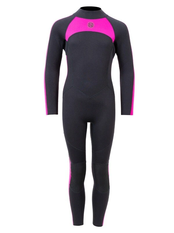 Two Bare Feet Flare 2.5mm Junior Superstretch Wetsuit (Raspberry) 1 Two Bare Feet Flare 2.5mm Junior Superstretch Wetsuit (Raspberry)