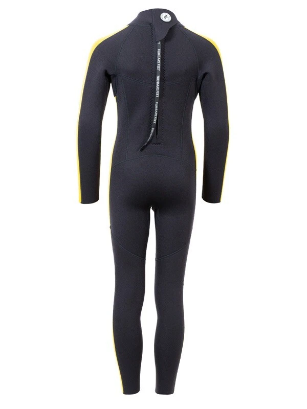Two Bare Feet Flare 2.5mm Junior Superstretch Wetsuit (Yellow) 5 Two Bare Feet Flare 2.5mm Junior Superstretch Wetsuit (Yellow) - Image 5