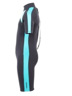 Two Bare Feet Flare 2.5mm Junior Shorty Superstretch Wetsuit (Mint) 11 Two Bare Feet Flare 2.5mm Junior Shorty Superstretch Wetsuit (Mint) -Diving Adventure kids flare shorty mint 3
