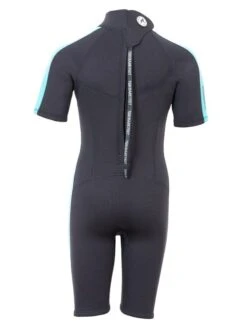 Two Bare Feet Flare 2.5mm Junior Shorty Superstretch Wetsuit (Mint) 13 Two Bare Feet Flare 2.5mm Junior Shorty Superstretch Wetsuit (Mint) -Diving Adventure kids flare shorty mint 5