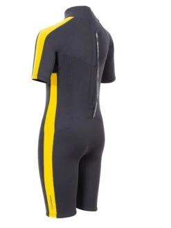 Two Bare Feet Flare 2.5mm Junior Shorty Superstretch Wetsuit (Yellow) -Diving Adventure kids flare shorty yellow 4