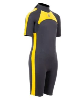 Two Bare Feet Flare 2.5mm Junior Shorty Superstretch Wetsuit (Yellow) -Diving Adventure kids flare shorty yellow 8