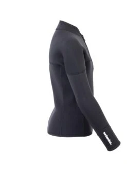 Two Bare Feet Junior Heritage Half Zip 3mm Wetsuit Jacket (Black) -Diving Adventure kids heritage hlaf zip jacket black 7