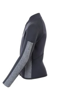 Two Bare Feet Junior Perspective Full Zip 2.5mm Wetsuit Jacket (Black/Grey) -Diving Adventure kids perspective full zip jacket black delta 3