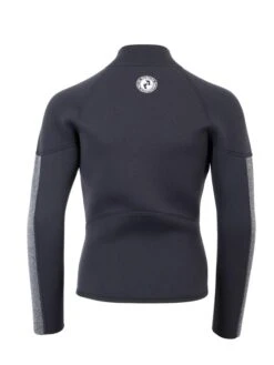 Two Bare Feet Junior Perspective Full Zip 2.5mm Wetsuit Jacket (Black/Grey) -Diving Adventure kids perspective full zip jacket black delta 5