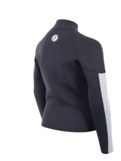 Two Bare Feet Junior Perspective Full Zip 2.5mm Wetsuit Jacket (Black/Grey/Grey) -Diving Adventure kids perspective full zip jacket black grey grey 6