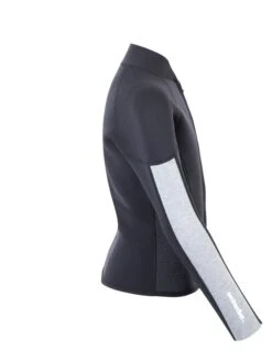 Two Bare Feet Junior Perspective Full Zip 2.5mm Wetsuit Jacket (Black/Grey/Grey) -Diving Adventure kids perspective full zip jacket black grey grey 7