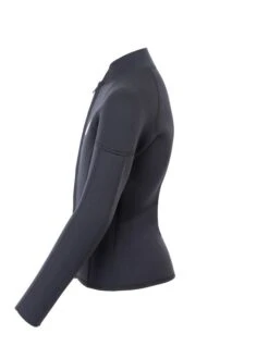 Two Bare Feet Junior Perspective Full Zip 2.5mm Wetsuit Jacket (Black) -Diving Adventure kids perspective full zip jacket black 3