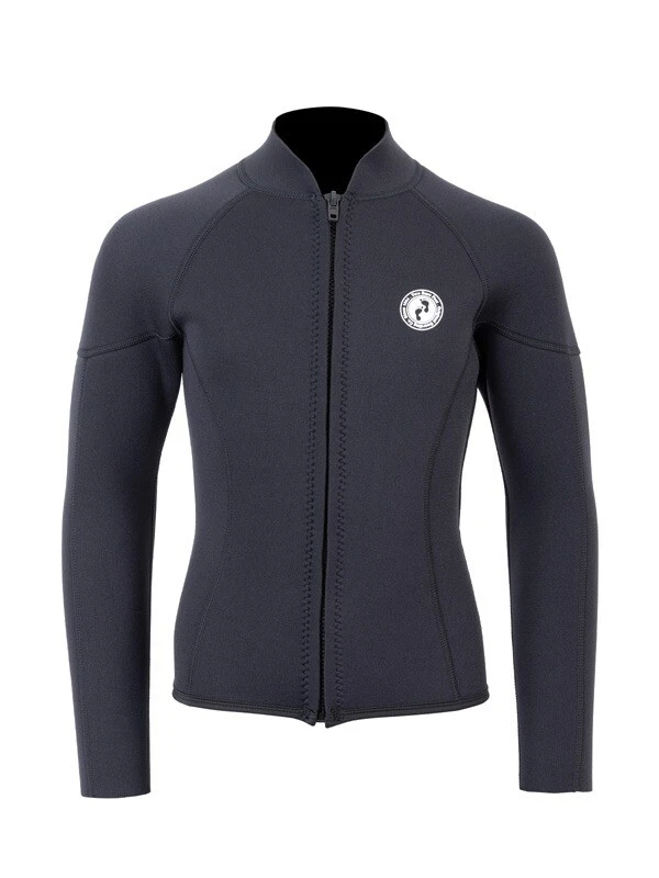 Two Bare Feet Junior Perspective Full Zip 2.5mm Wetsuit Jacket And Pants Set (Black) - Image 5