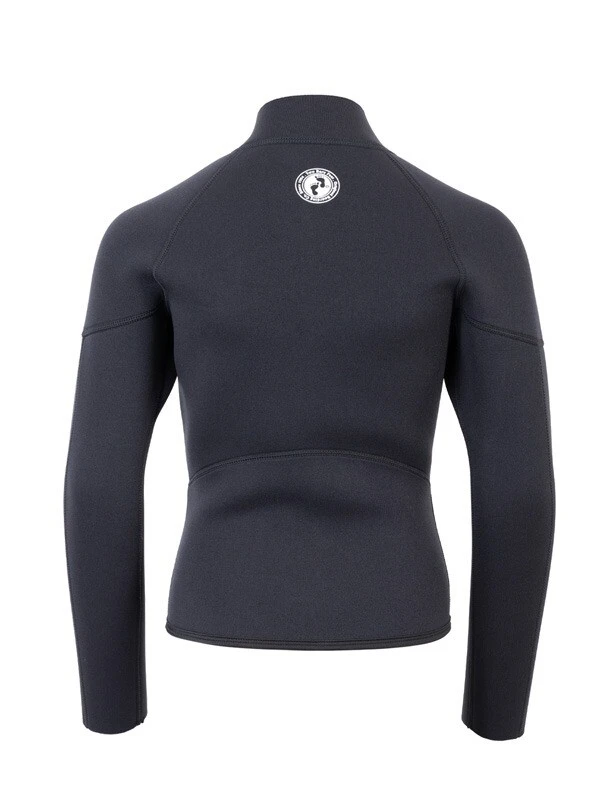 Two Bare Feet Junior Perspective Full Zip 2.5mm Wetsuit Jacket And Pants Set (Black) - Image 6