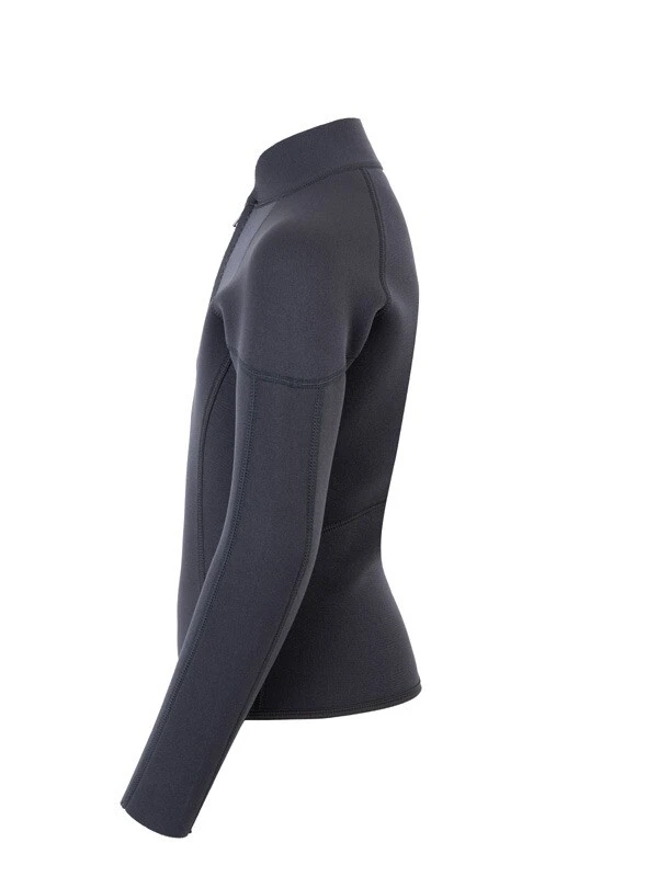 Two Bare Feet Junior Perspective Half Zip 2.5mm Wetsuit Jacket (Black) 3 Two Bare Feet Junior Perspective Half Zip 2.5mm Wetsuit Jacket (Black) - Image 3