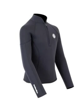 Two Bare Feet Junior Perspective Half Zip 2.5mm Wetsuit Jacket (Black) 15 Two Bare Feet Junior Perspective Half Zip 2.5mm Wetsuit Jacket (Black) -Diving Adventure kids perspective half zip jacket black 8