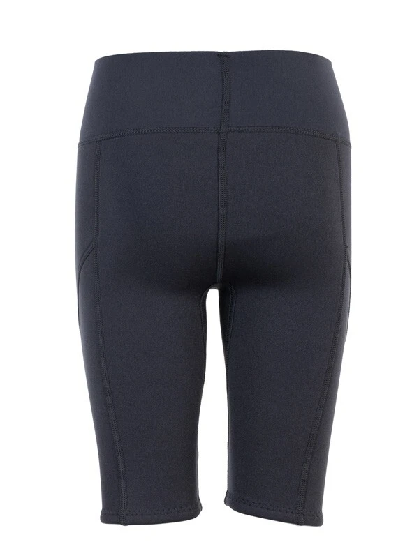 Two Bare Feet Junior Perspective Half Zip 2.5mm Wetsuit Jacket And Shorts Set (Black) - Image 8