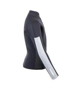 Two Bare Feet Junior Perspective Half Zip 2.5mm Wetsuit Jacket (Black/Grey/Grey) -Diving Adventure kids prespective half zip jacket black grey grey 7