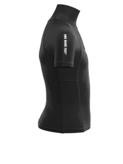 Two Bare Feet Junior "Logo" Short Sleeve Rash Vest (Black) 14 Two Bare Feet Junior "Logo" Short Sleeve Rash Vest (Black) -Diving Adventure kids short sleeve black 7