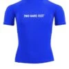 Two Bare Feet Junior "Logo" Short Sleeve Rash Vest (Blue)