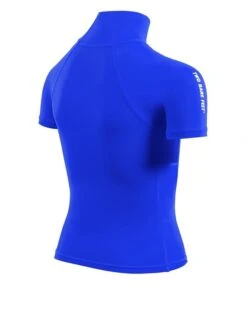 Two Bare Feet Junior "Logo" Short Sleeve Rash Vest (Blue) 13 Two Bare Feet Junior "Logo" Short Sleeve Rash Vest (Blue) -Diving Adventure kids short sleeve blue 6