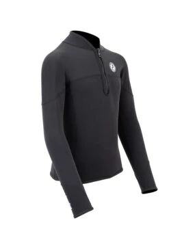 Two Bare Feet Junior Thermal Quarter Zip Watersports Fleece 15 Two Bare Feet Junior Thermal Quarter Zip Watersports Fleece -Diving Adventure kids thermal quarter zip watersports fleece black 8