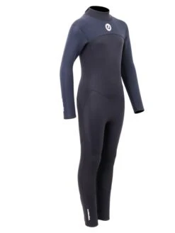 Two Bare Feet Thunderclap 5/4mm Junior Winter Wetsuit (Black) -Diving Adventure kids thunderclap full 4.3 wetsuit black 8