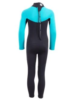 Two Bare Feet Thunderclap 2.5mm Junior Wetsuit (Aqua / Black) -Diving Adventure kids thunderclap full wetsuit aqua 5