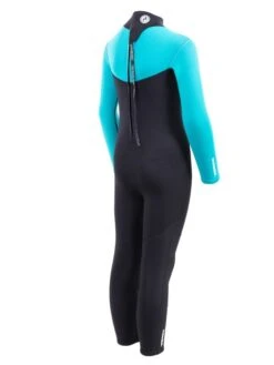 Two Bare Feet Thunderclap 2.5mm Junior Wetsuit (Aqua / Black) -Diving Adventure kids thunderclap full wetsuit aqua 6