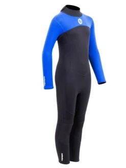 Two Bare Feet Thunderclap 2.5mm Junior Wetsuit (Blue / Black) -Diving Adventure kids thunderclap full wetsuit blue 8