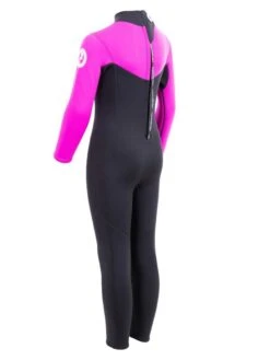 Two Bare Feet Thunderclap 2.5mm Junior Wetsuit (Pink / Black) -Diving Adventure kids thunderclap full wetsuit pink 4