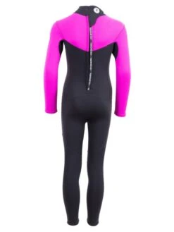 Two Bare Feet Thunderclap 2.5mm Junior Wetsuit (Pink / Black) -Diving Adventure kids thunderclap full wetsuit pink 5