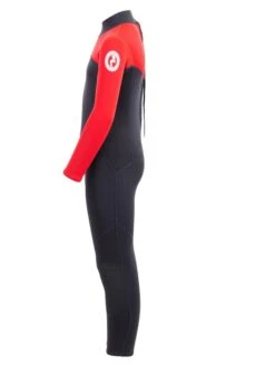 Two Bare Feet Thunderclap 2.5mm Junior Wetsuit (Red / Black) -Diving Adventure kids thunderclap full wetsuit red 3 1