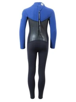 Two Bare Feet Thunderclap Pro 5/4mm Junior Winter Wetsuit (Black / Blue) -Diving Adventure kids thunderclap pro 4.3 blue 5