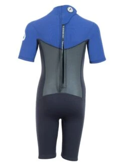 Two Bare Feet Thunderclap Pro 3/2mm Junior Shorty Wetsuit (Black/Blue) -Diving Adventure kids thunderclap pro shorty blue 5