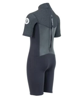 Two Bare Feet Thunderclap Pro 3/2mm Junior Shorty Wetsuit (Black/Dark Grey) -Diving Adventure kids thunderclap pro shorty dark grey 4