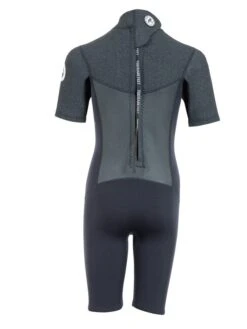 Two Bare Feet Thunderclap Pro 3/2mm Junior Shorty Wetsuit (Black/Dark Grey) -Diving Adventure kids thunderclap pro shorty dark grey 5