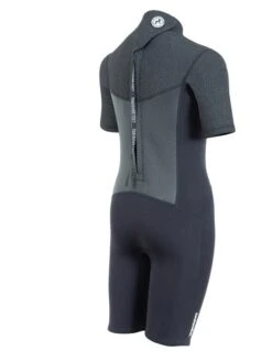 Two Bare Feet Thunderclap Pro 3/2mm Junior Shorty Wetsuit (Black/Dark Grey) -Diving Adventure kids thunderclap pro shorty dark grey 6